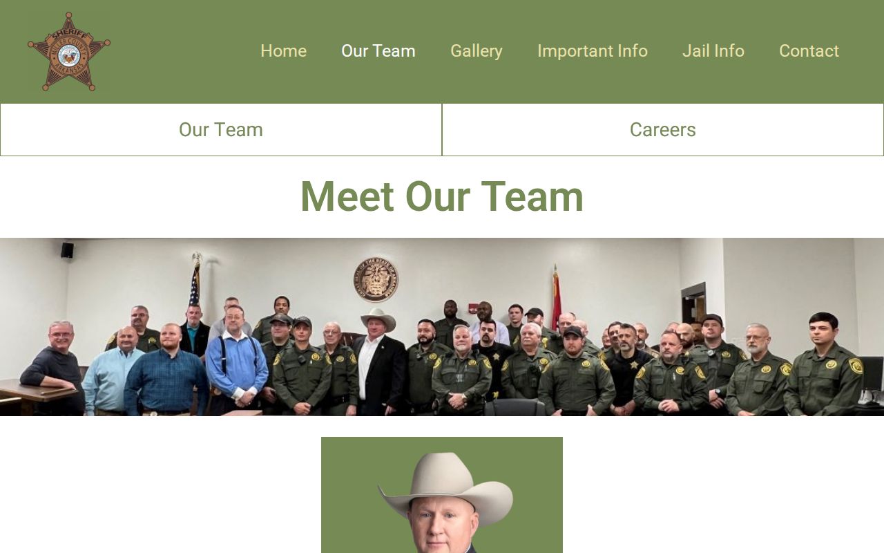 Miller County arrest history sheriff team