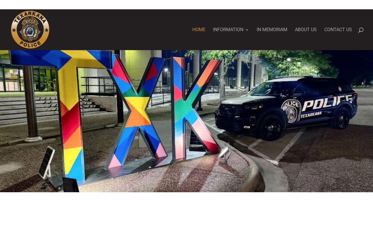 Texarkana criminal history police department homepage